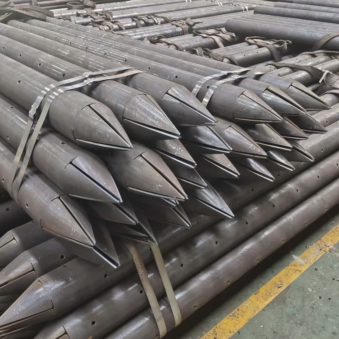 丽江丽江108钢花管非标打孔车丝锁尖防腐